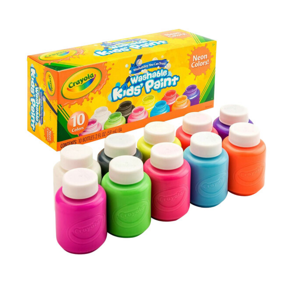 Crayola | Pintura Lavable para Proyectos Neón