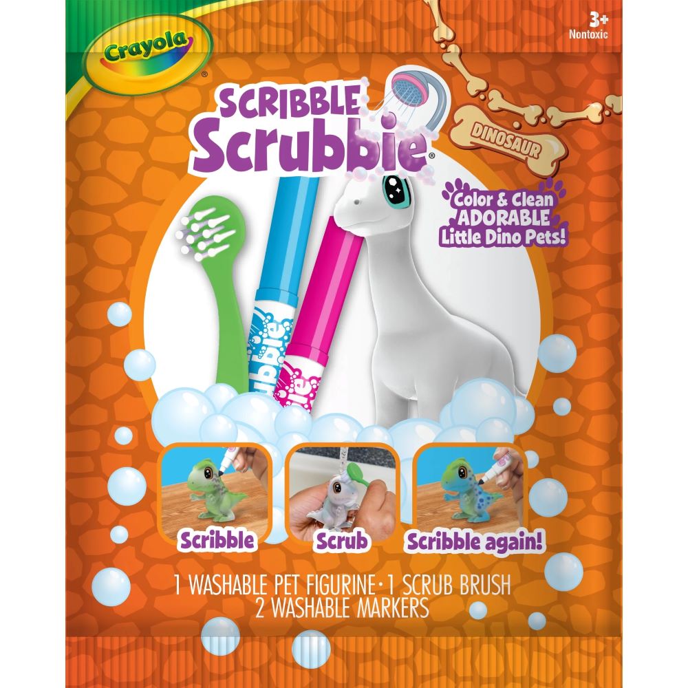 Crayola | Scribble Scrubbie Dino Mascota
