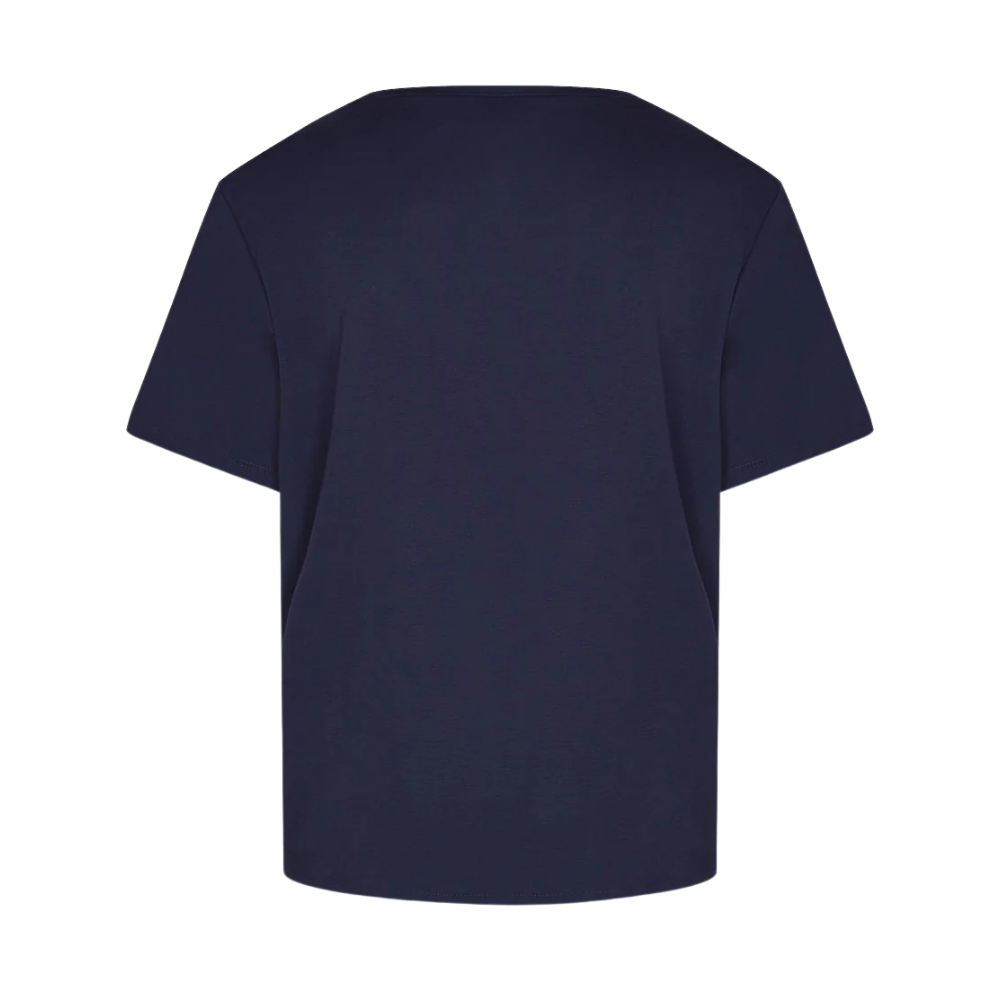 Blusa Amazonia bordado botánico cordoncillo marfil - detalle bordado relieve motivos botánicos marfil