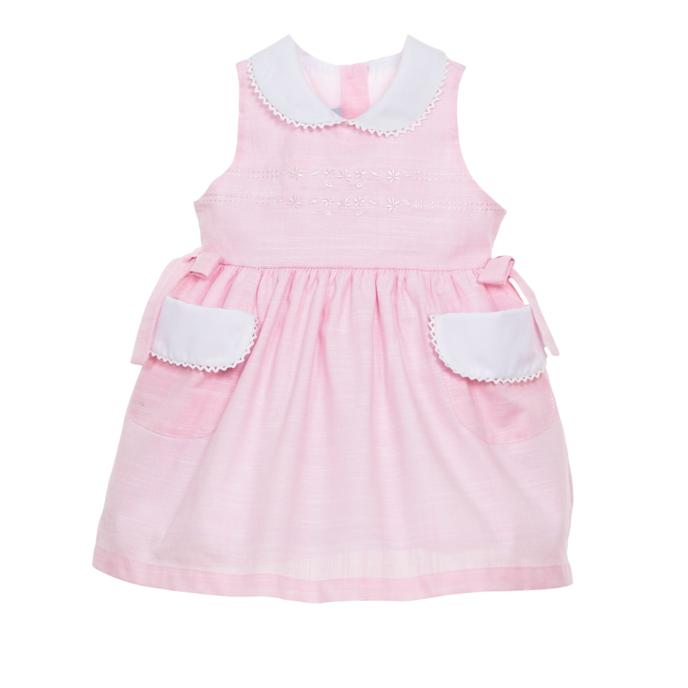 Chaticos | Vestido Con Cuello Para Bebé