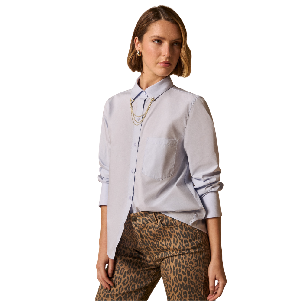Esprit | Camisa con Cuello Estructurado