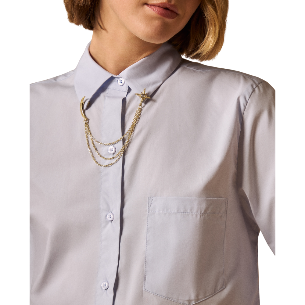Esprit | Camisa con Cuello Estructurado