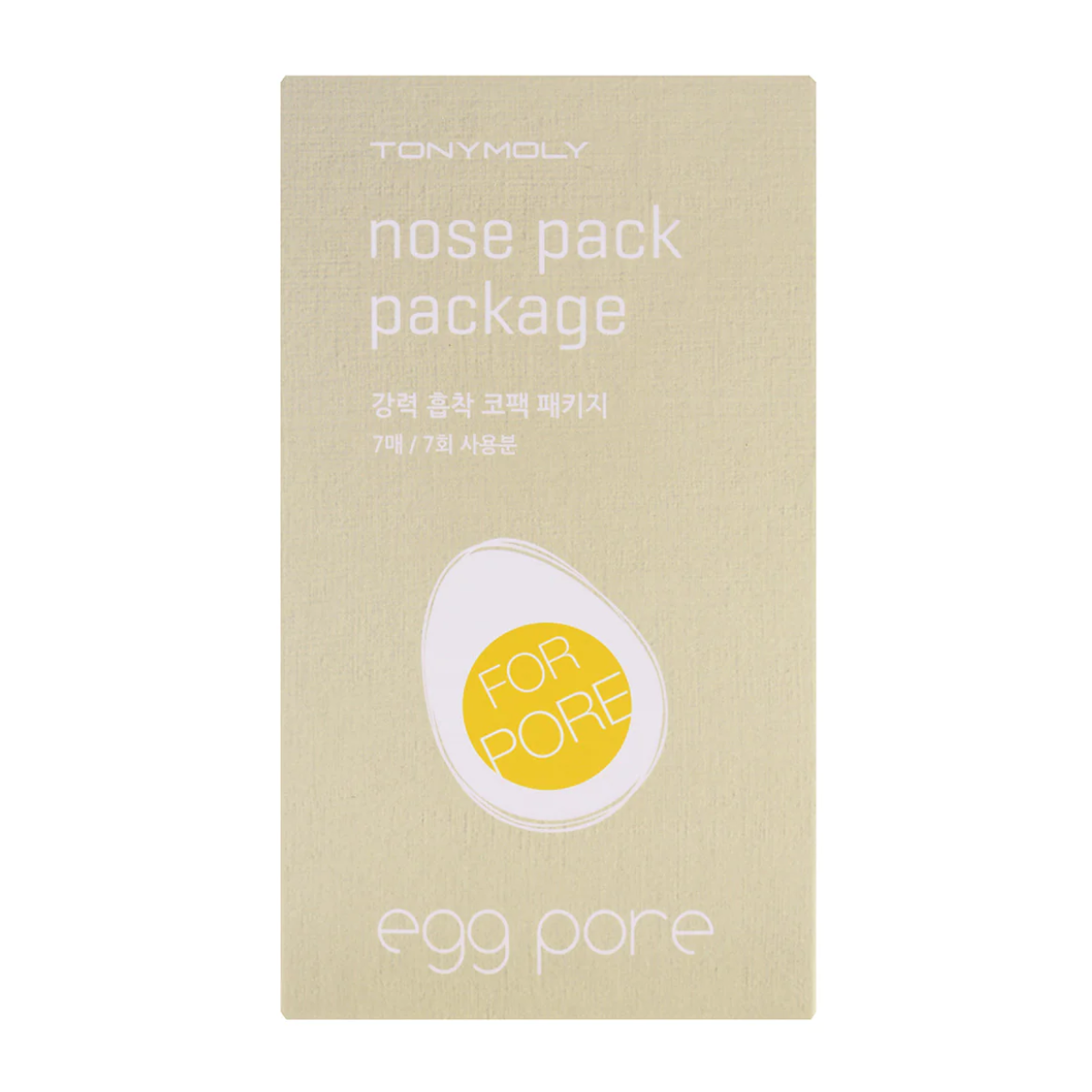 Tony Moly Egg Pore Nose Pack Package