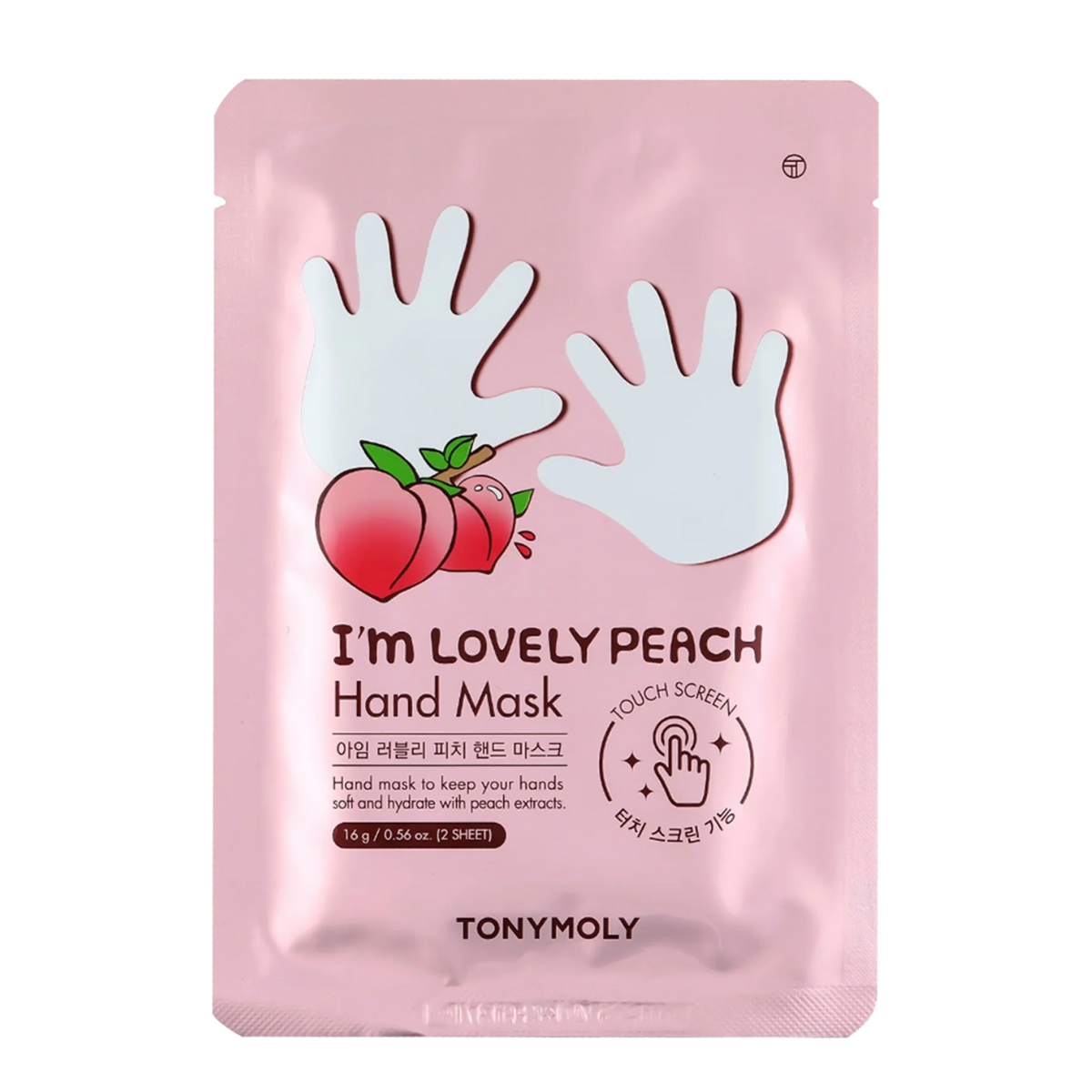 Tony Moly I&#39;m Lovely Peach Hand Mask