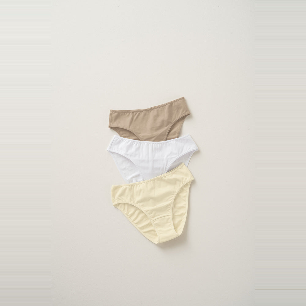 Leonisa | Paquete de 3 panties bikini de algodón