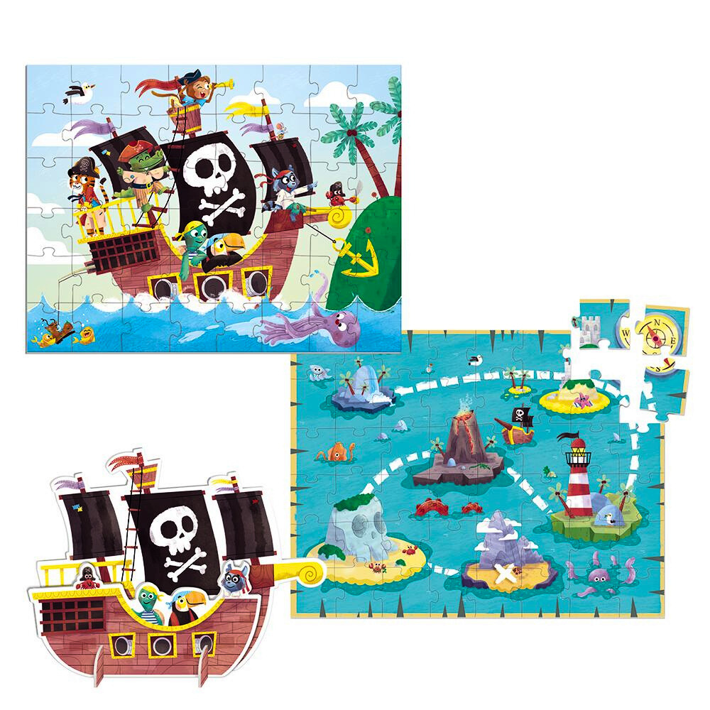 Goula | Rompecabezas de Piratas