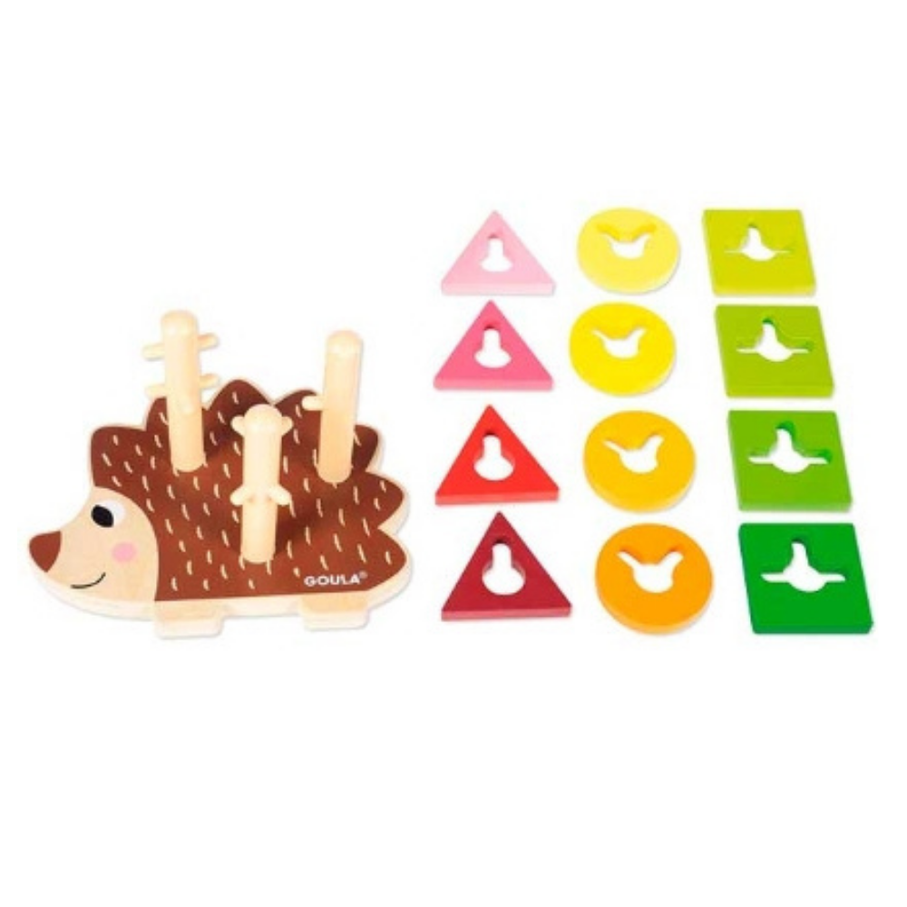 Goula | Erizo Apilable de Madera