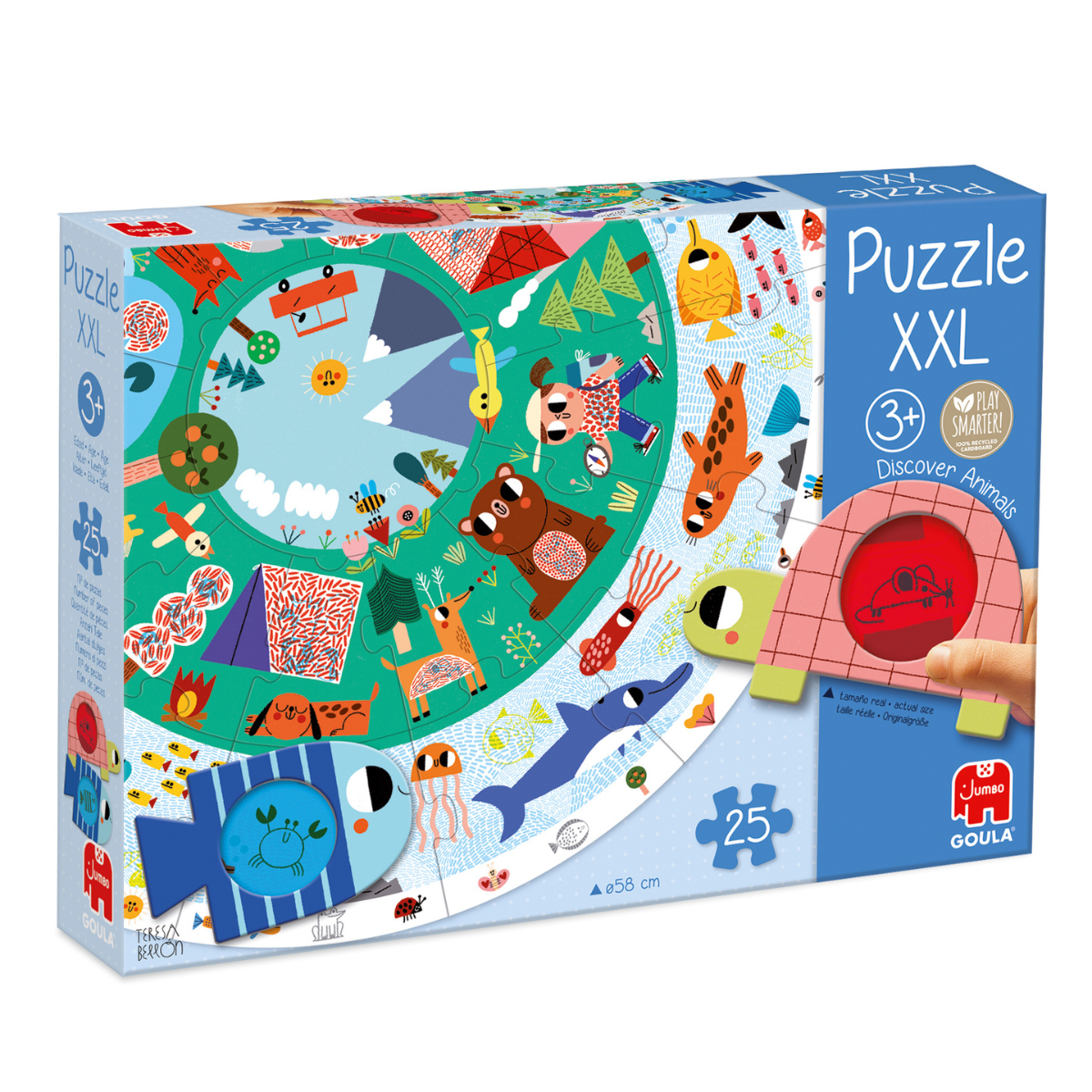 Puzzle XXL Descubre los Animales