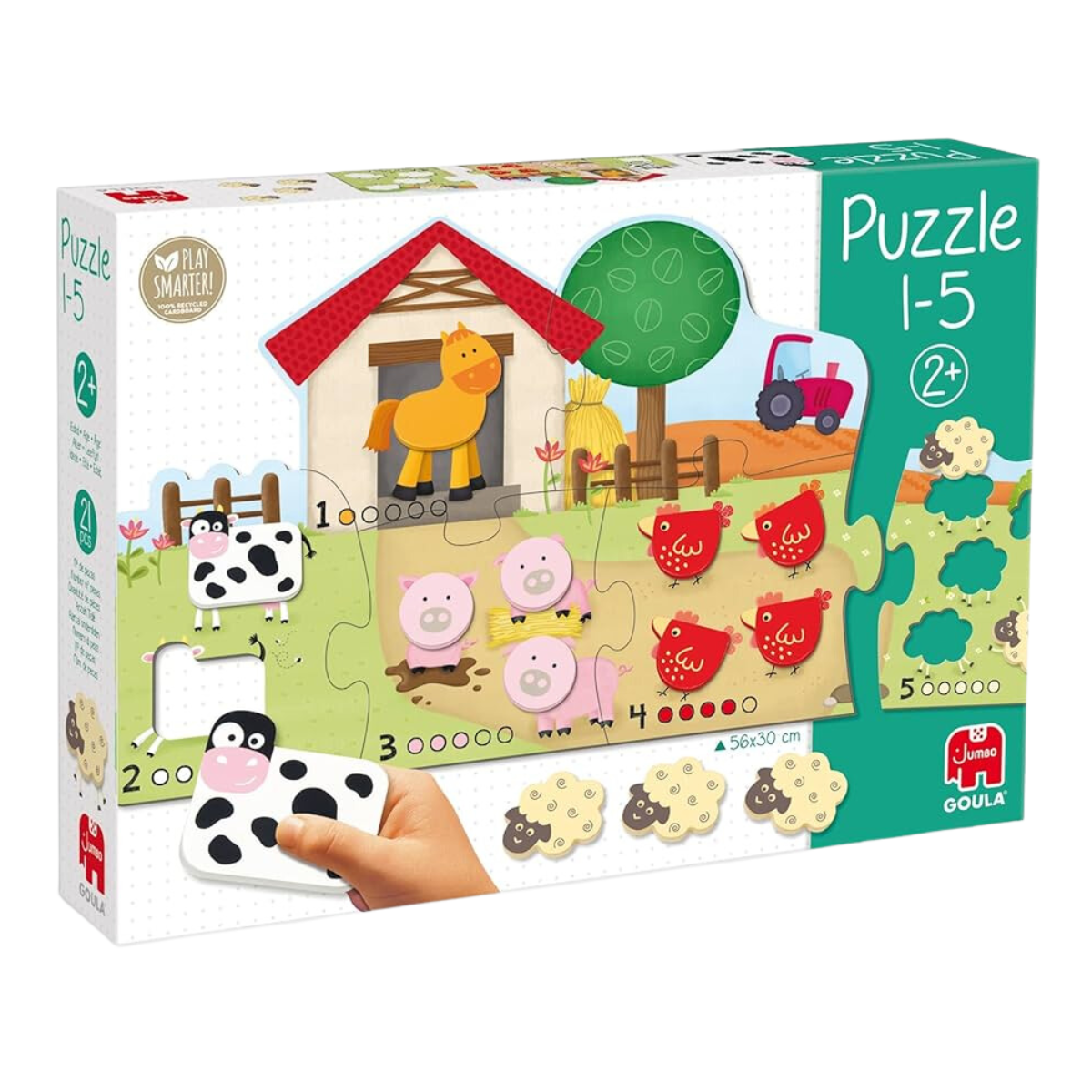 Puzzle 1-5 Animales de Granja