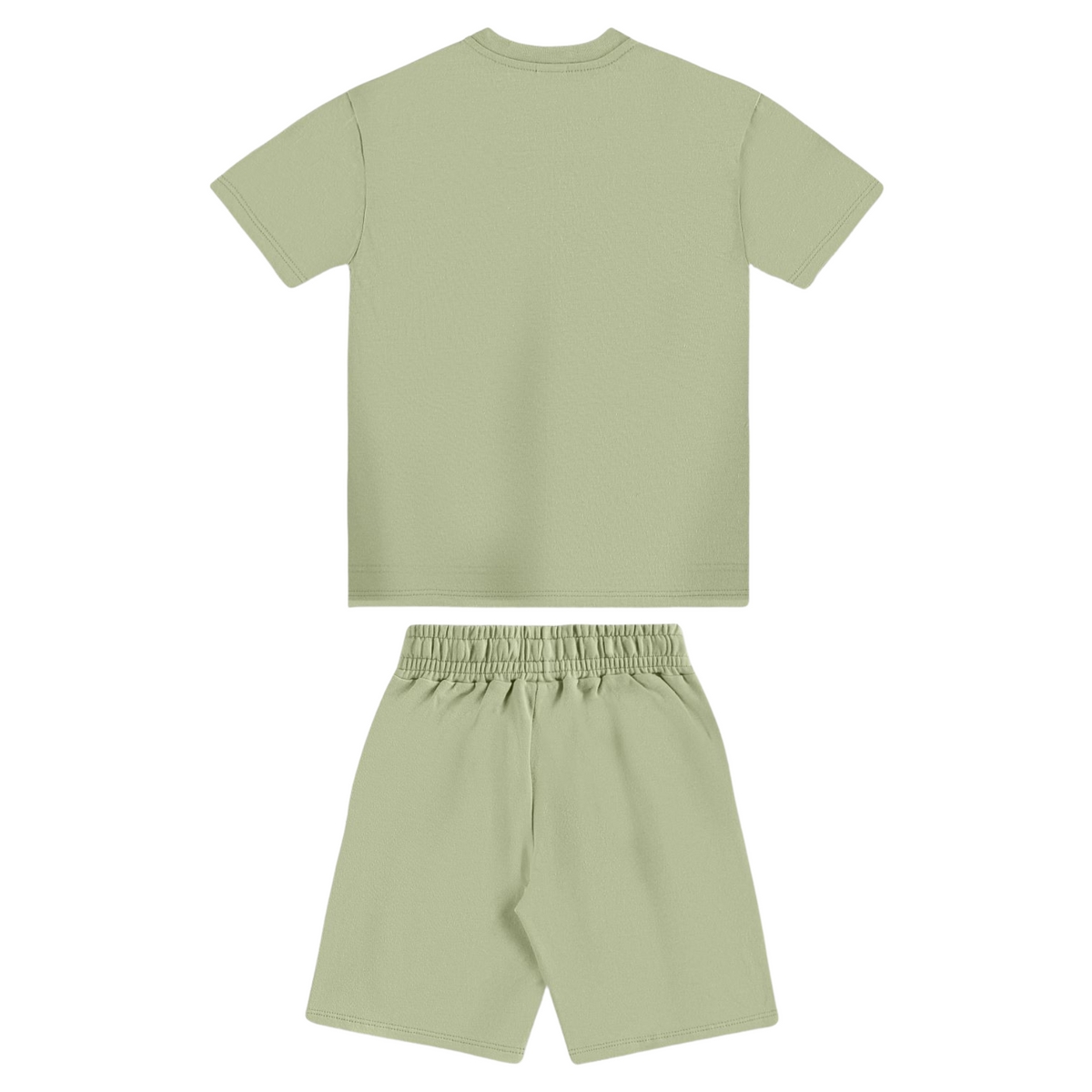 Up Baby | Conjunto Camiseta En Punto Y Bermuda