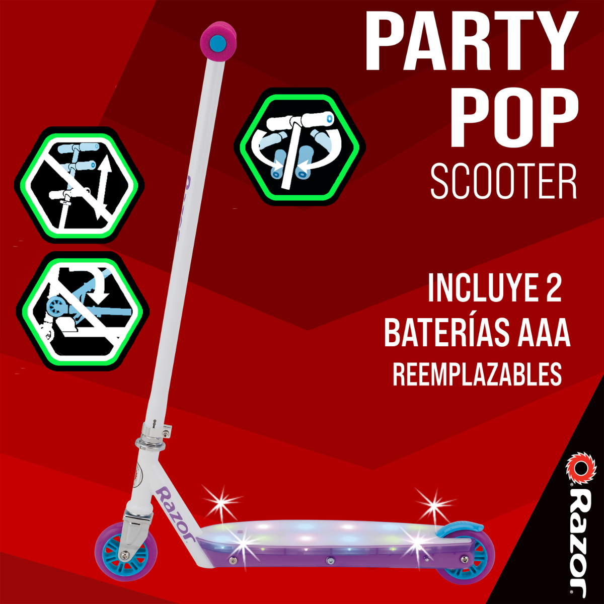 Razor Scooter Party Pop