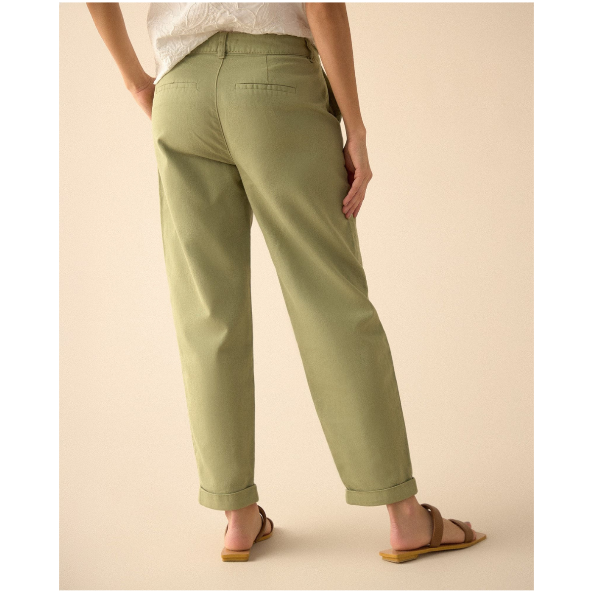 ESPRIT | Pantalón Mom Fit para Mujer