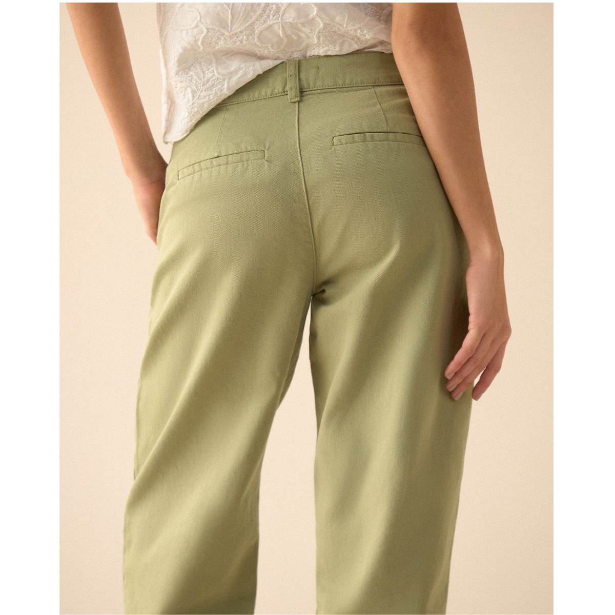 ESPRIT | Pantalón Mom Fit para Mujer