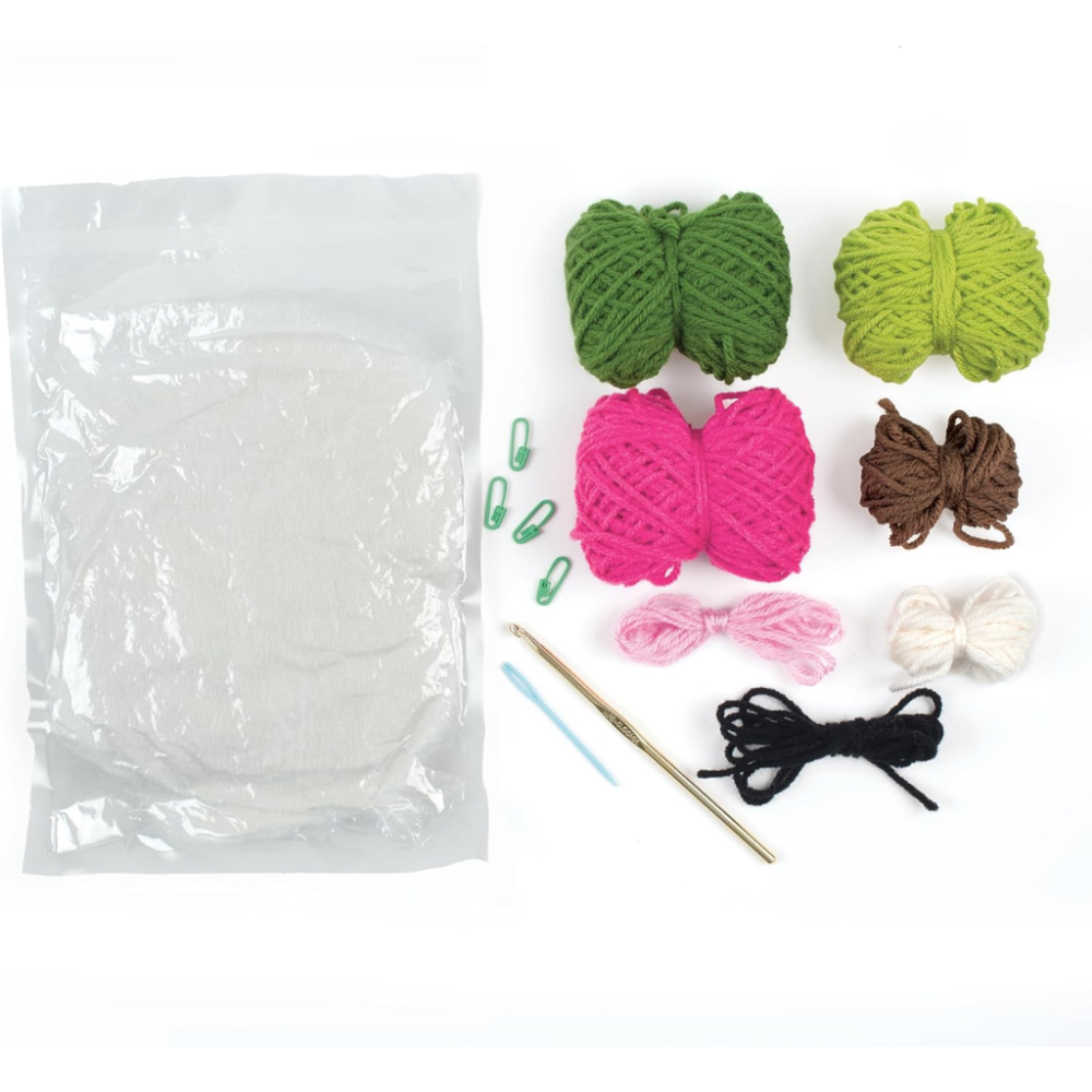 Anker Play | Kit de ganchillo - Peluche de fresa y aguacate