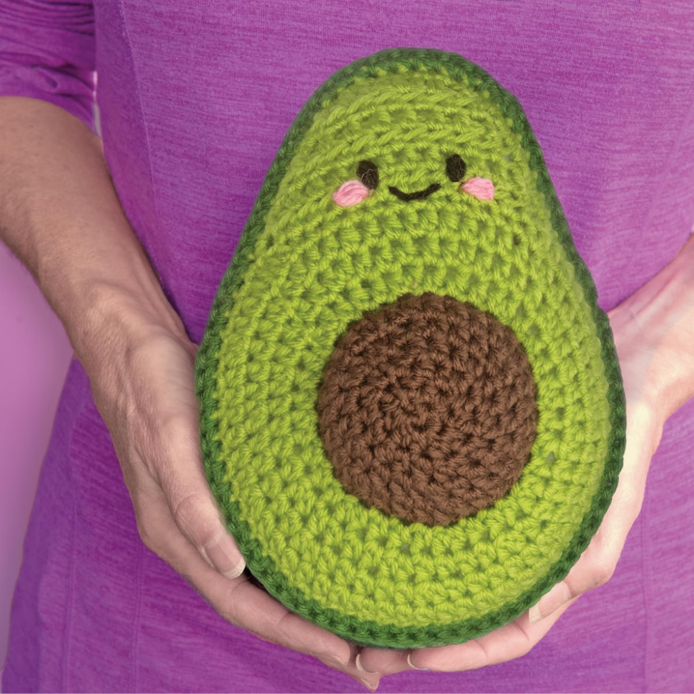 Anker Play | Kit de ganchillo - Peluche de fresa y aguacate