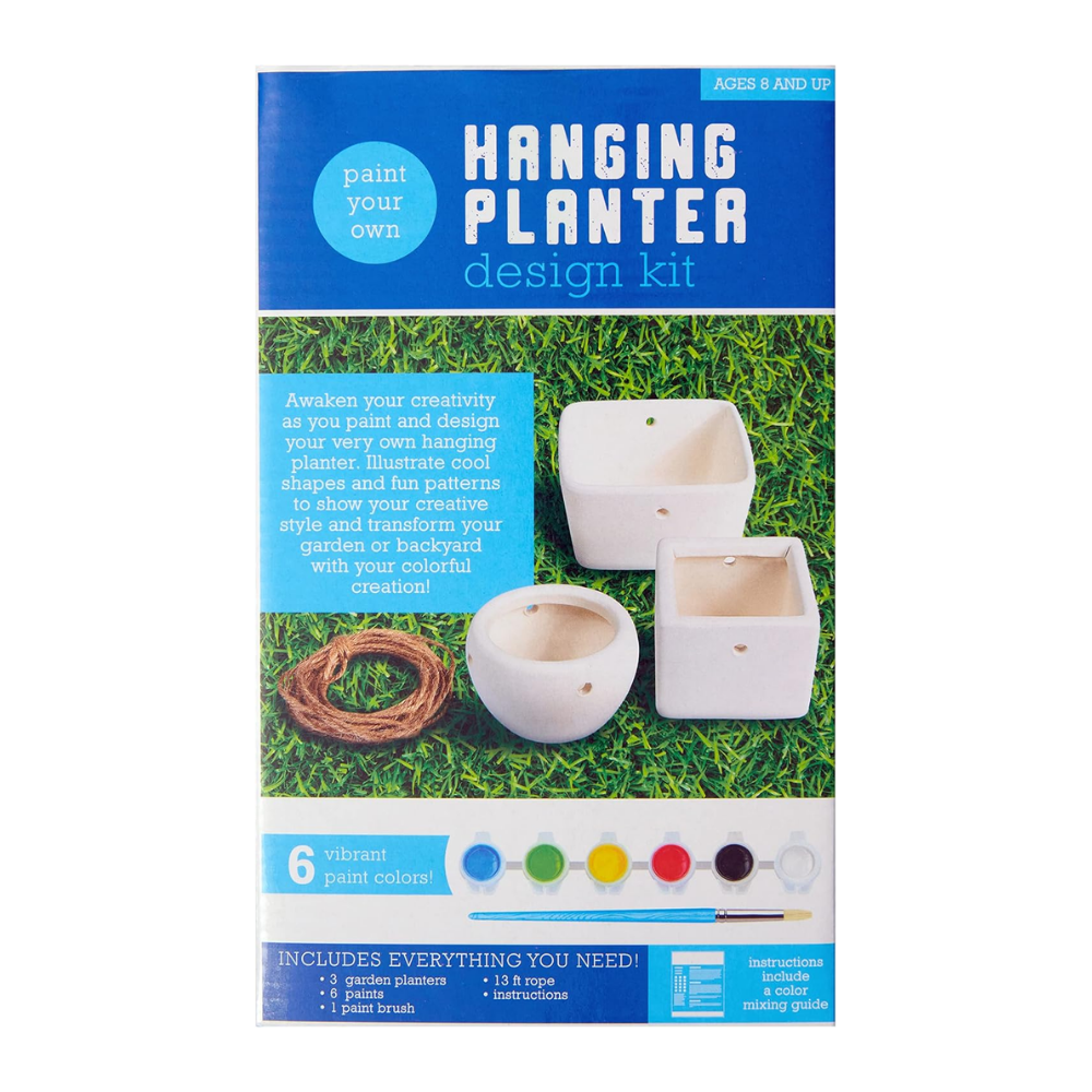 Anker Play |  Kit de Diseño "Pinta Tu Propia Maceta Colgante
