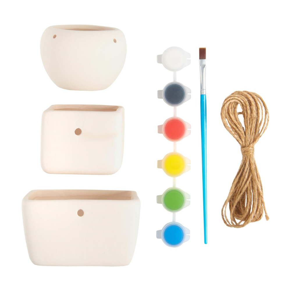 Anker Play |  Kit de Diseño "Pinta Tu Propia Maceta Colgante