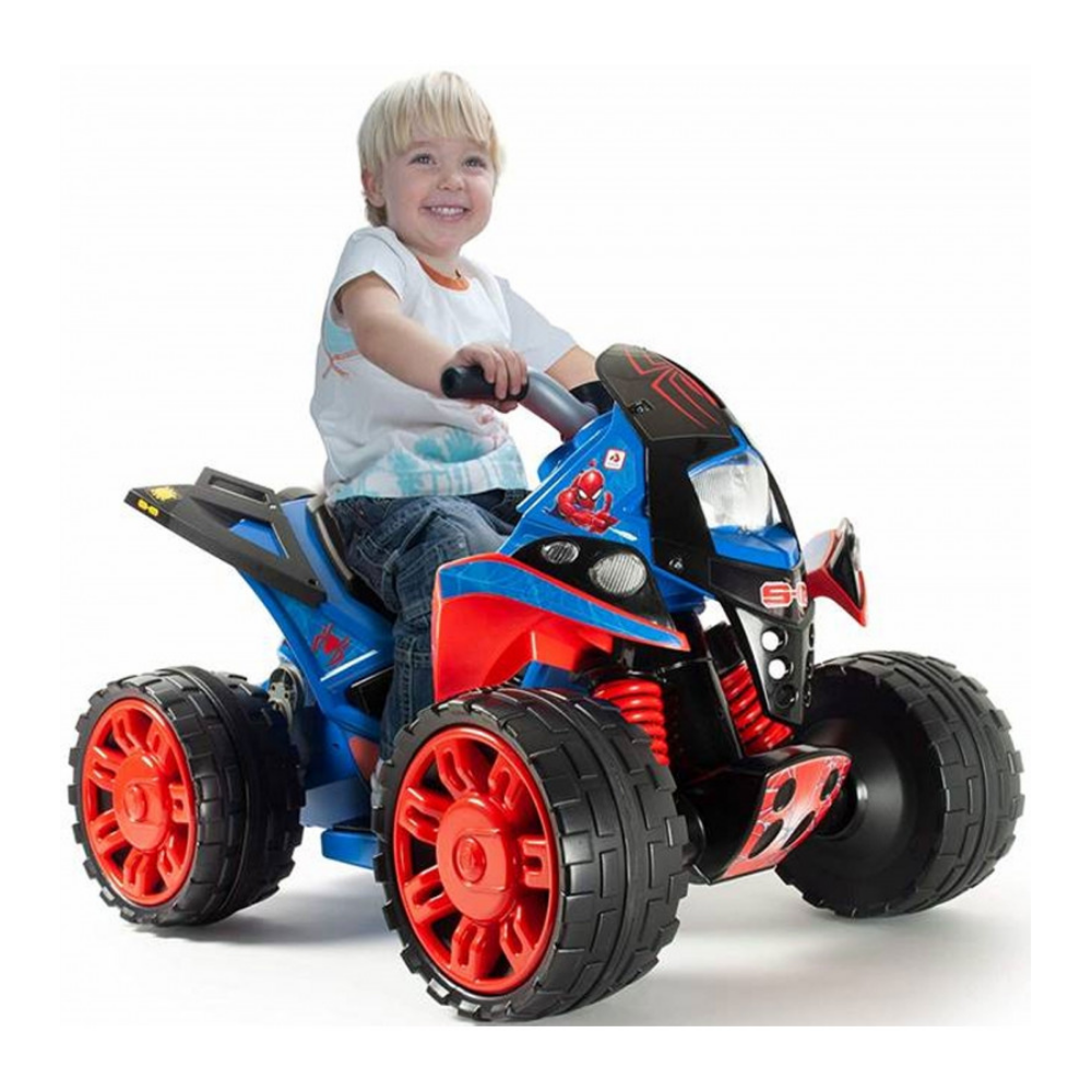 Injusa | Spiderman Quad Electric For 12V Battery