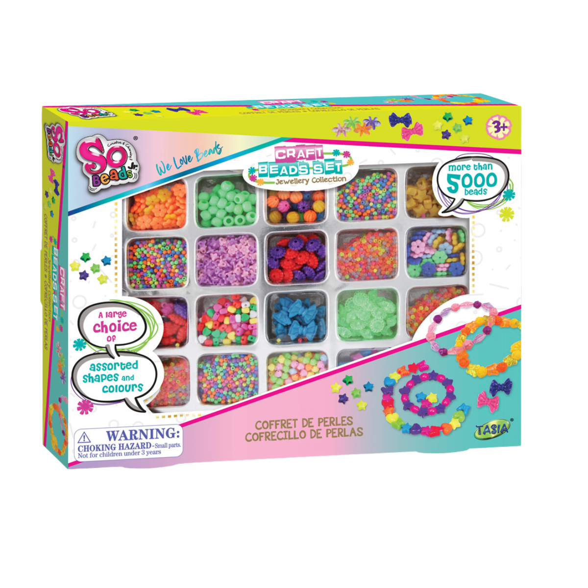 Set Craft Beads 5000 pzs - Felix Online