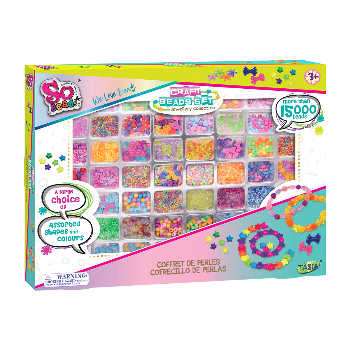 Set Craft Beads 15000 pzs