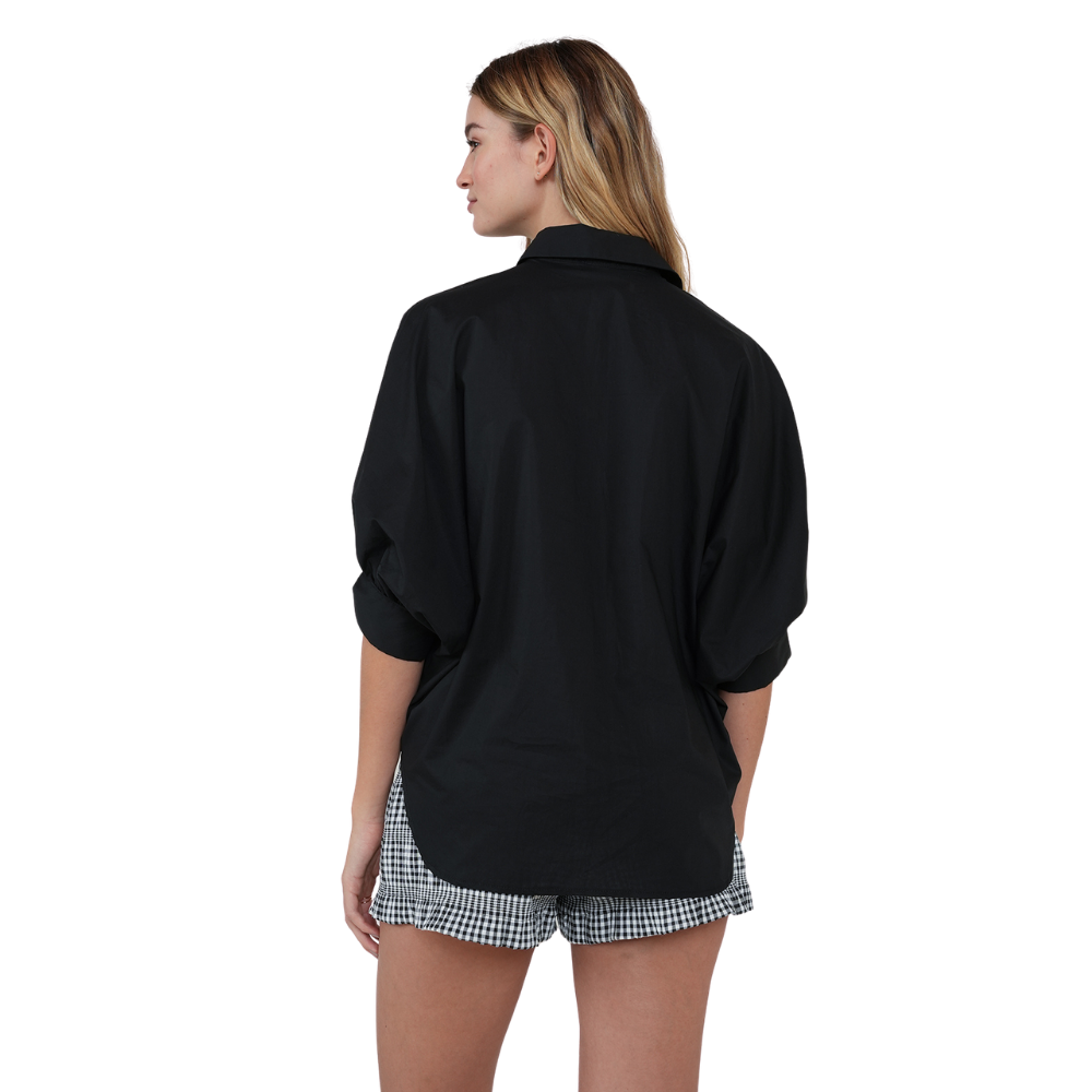 Naf Naf  |  Camisa clásica con manga 3/4