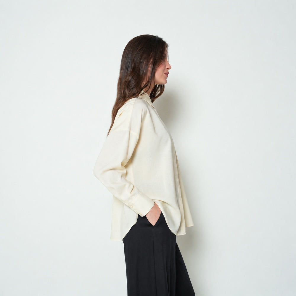 NAF NAF | Camisa manga larga con bolsillo