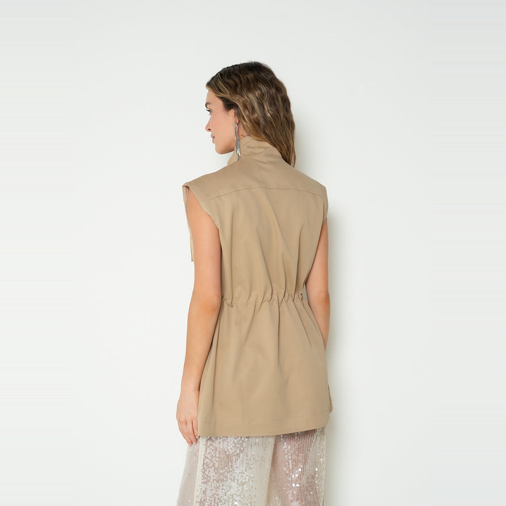 NAF NAF | Chaleco con cuello alto