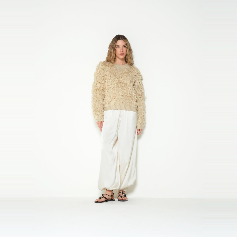 NAF NAF | Pantalón slouchy tiro alto