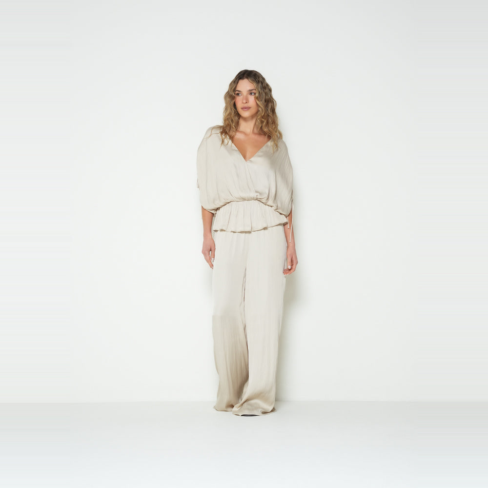 NAF NAF | Pantalón palazzo tiro alto