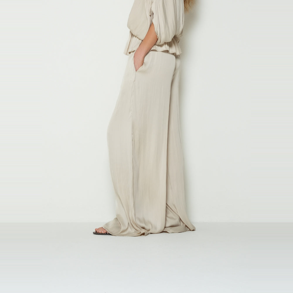 NAF NAF | Pantalón palazzo tiro alto