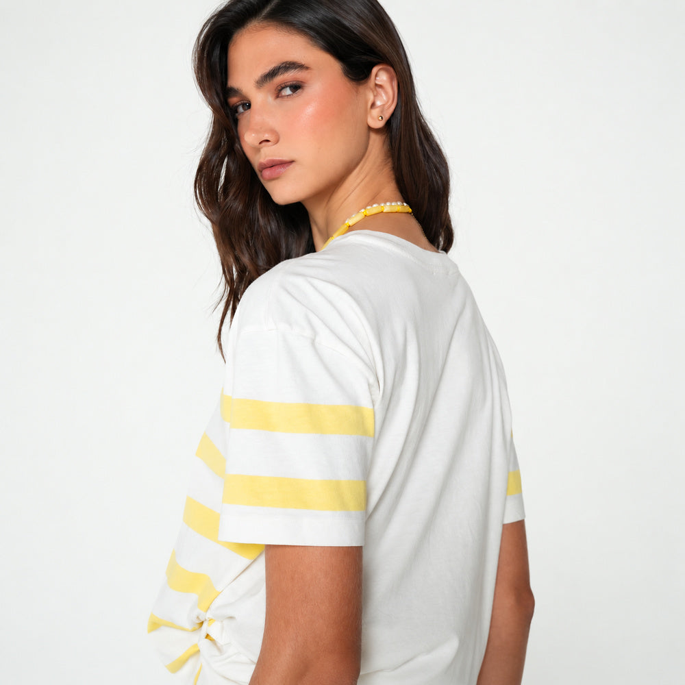 NAF NAF | Camiseta manga corta a rayas