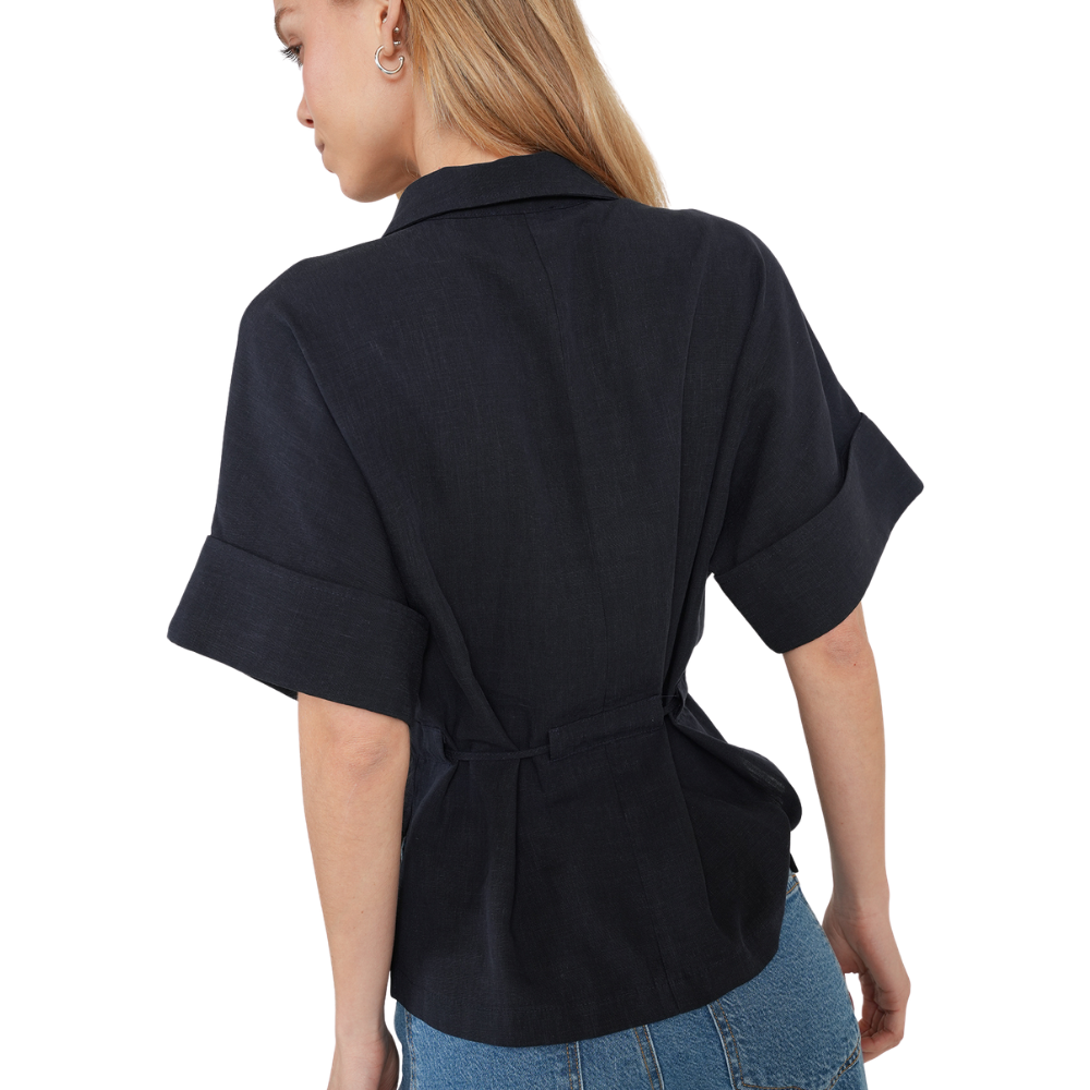 Naf Naf  |  Camisa Con Cinturón