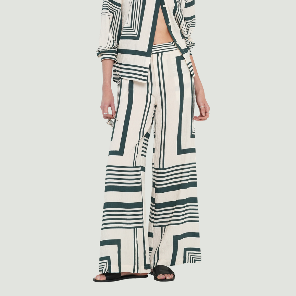 Naf Naf  |  Pantalón Estampado Cuadros