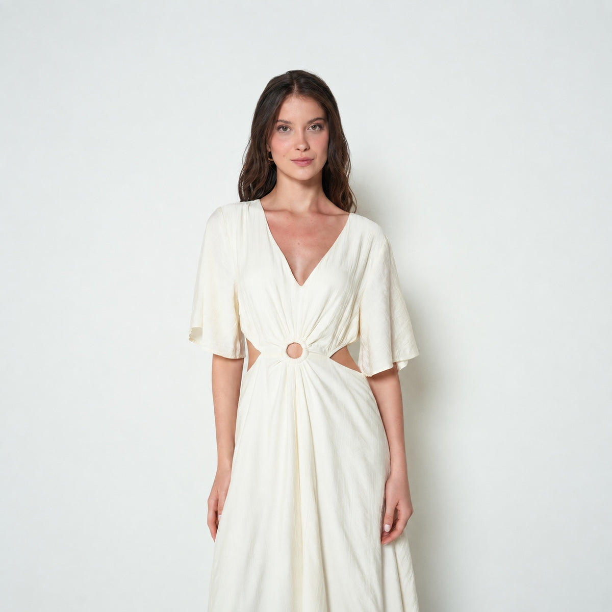 NAF NAF | Vestido Largo Cuello En V