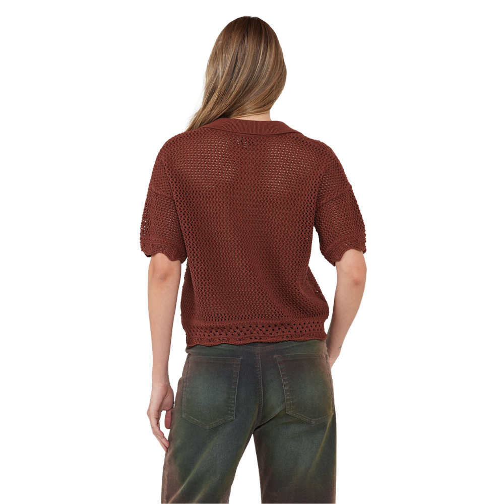 Naf Naf  |  Camisa Tejida Manga Corta