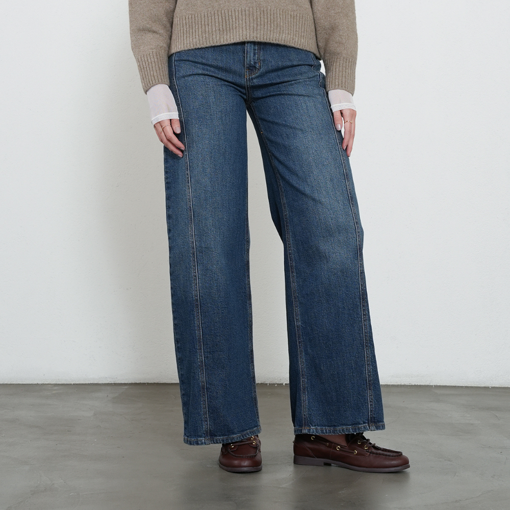 Naf Naf  |  Jean Wide Leg clásico