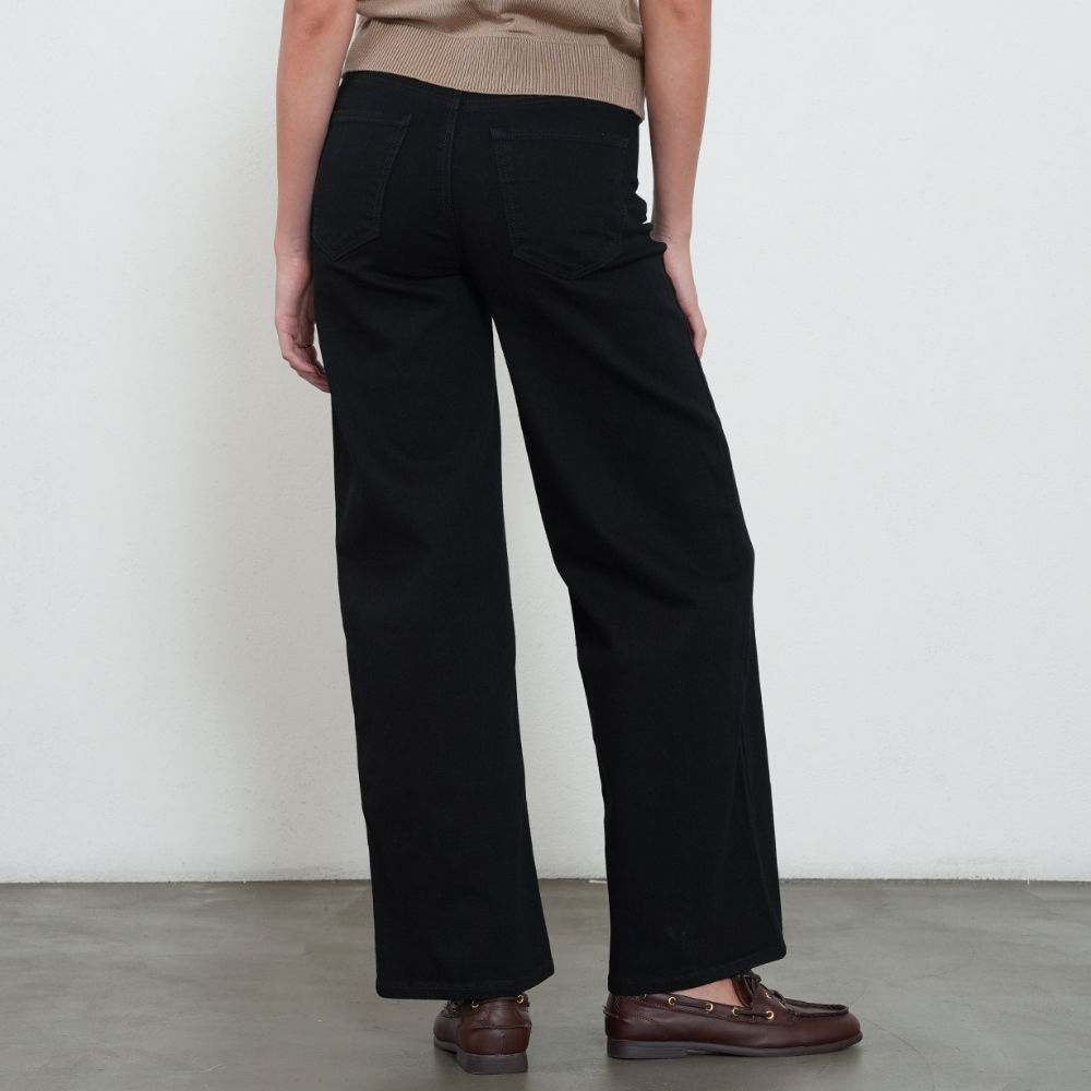 Naf Naf  |  Jean Wide Leg con doble botón