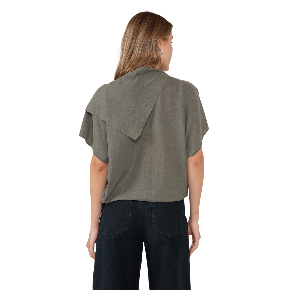 Naf Naf  |  Camiseta Con Drapeado