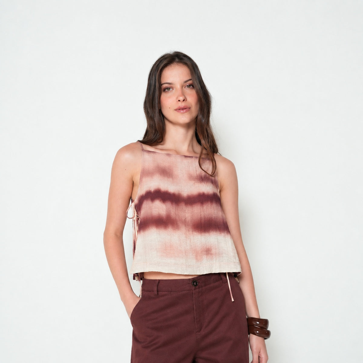 NAF NAF | Camisa De Tiras Cuello Bandeja