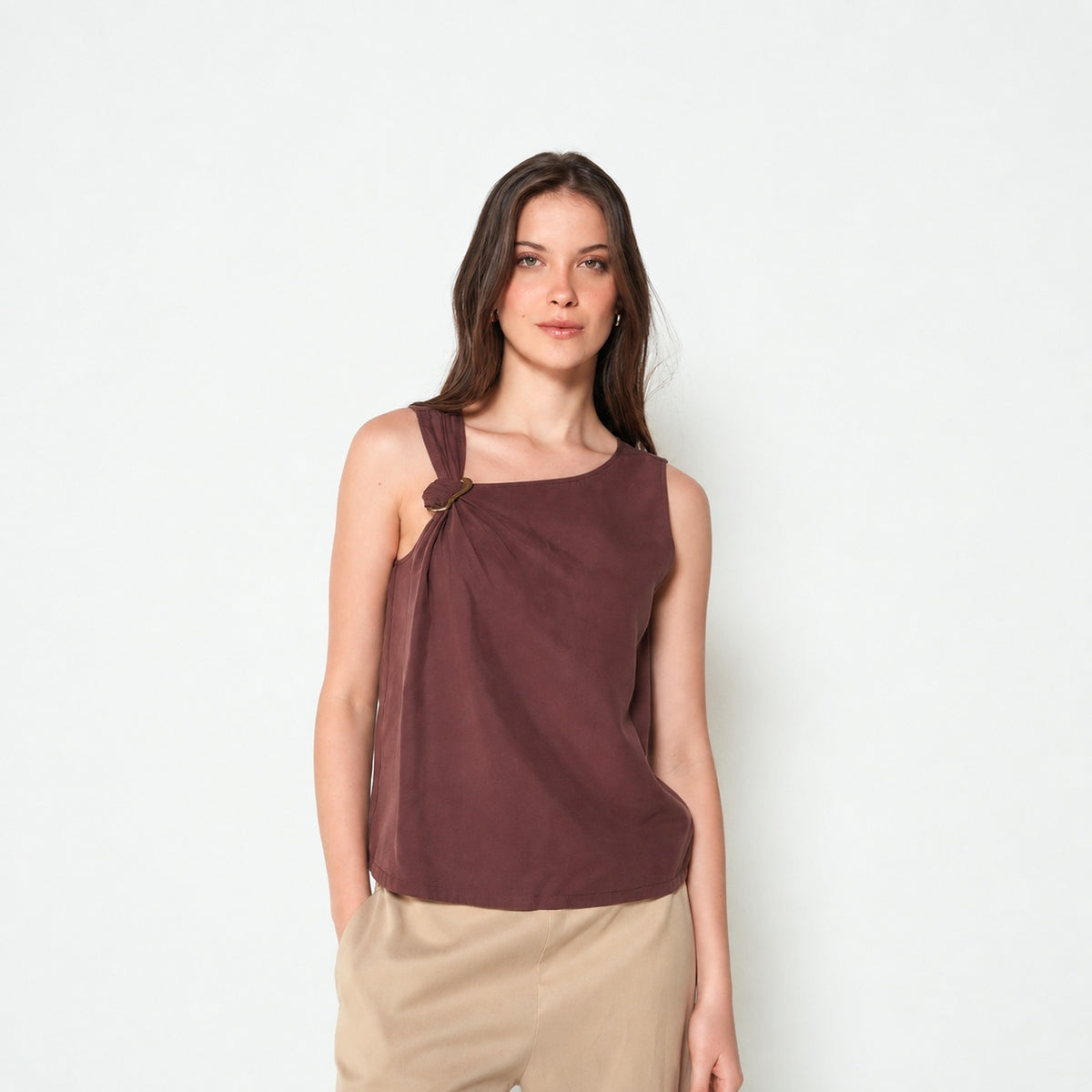 NAF NAF | Camisa de escote asimétrico