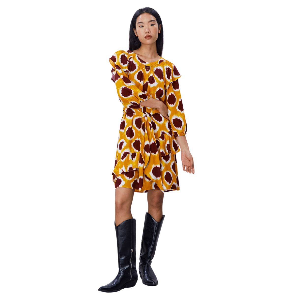 Vestido clearance leopardo sfera