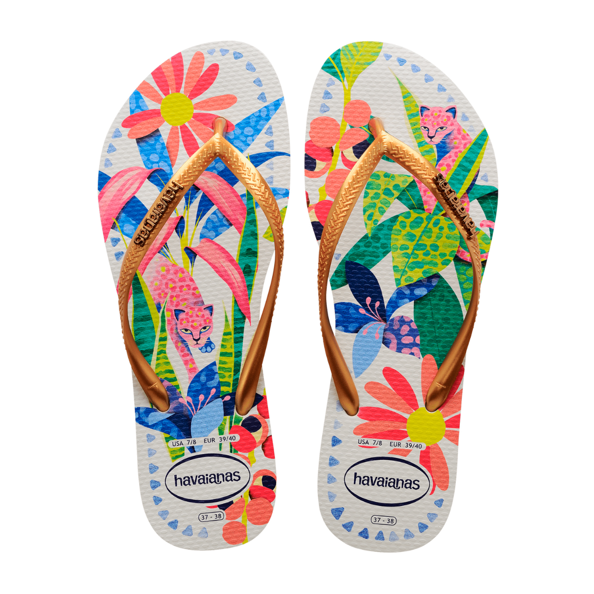 Flip Flops Slim Tropical