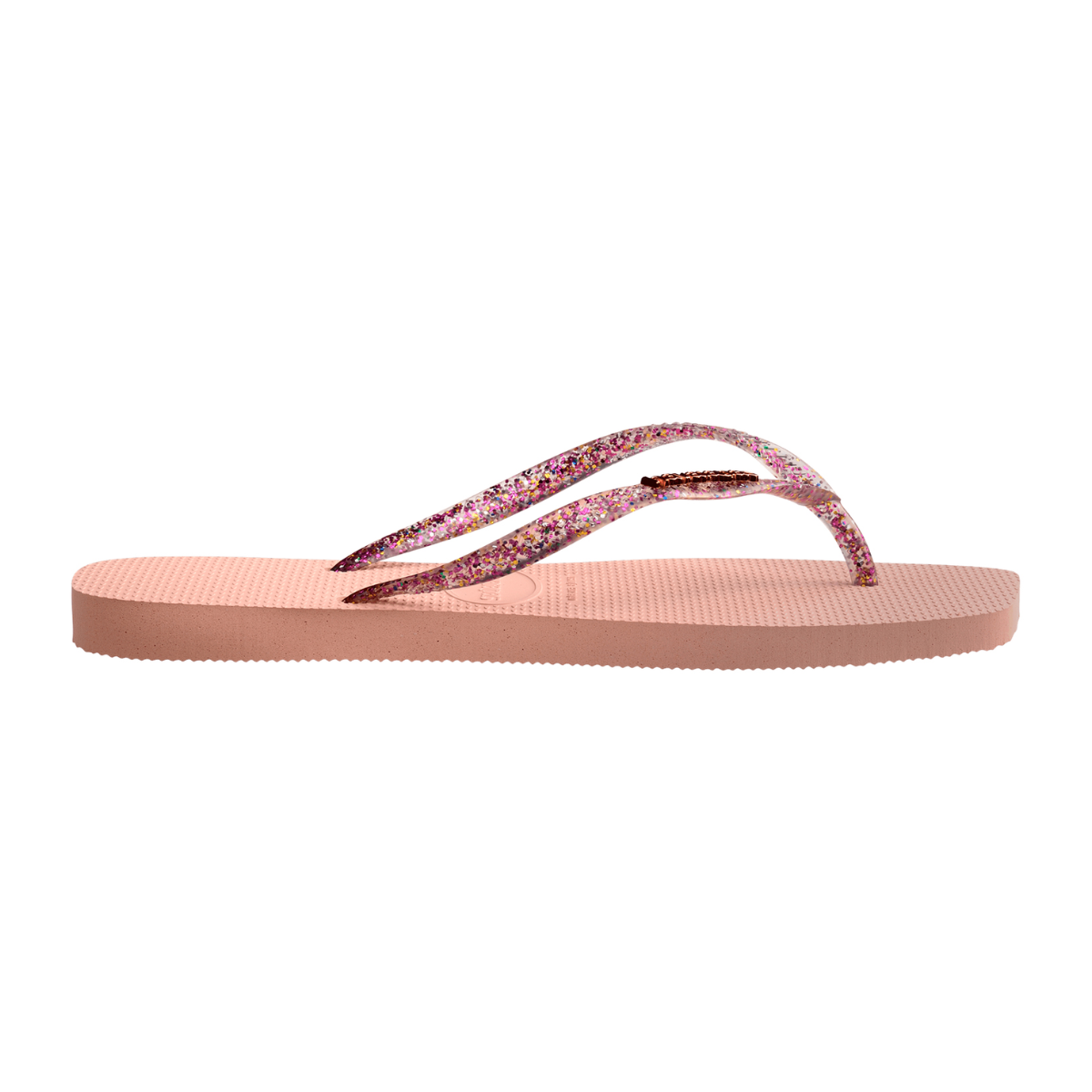 Flip Flops Slim Square Metallic