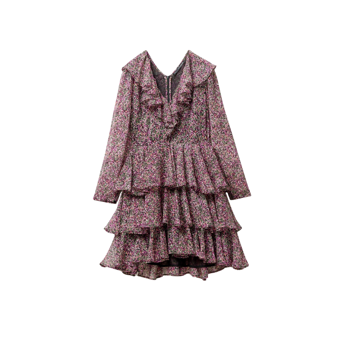 Sfera | Vestido Corto Volantes