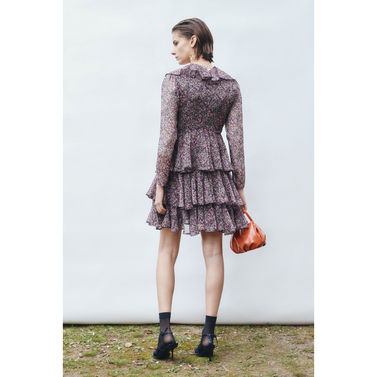 Sfera | Vestido Corto Volantes