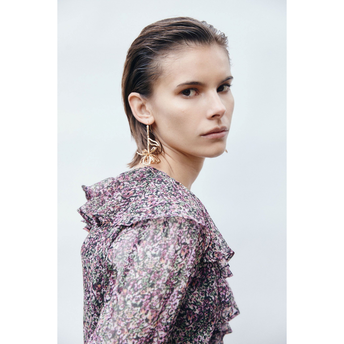 Sfera | Vestido Corto Volantes