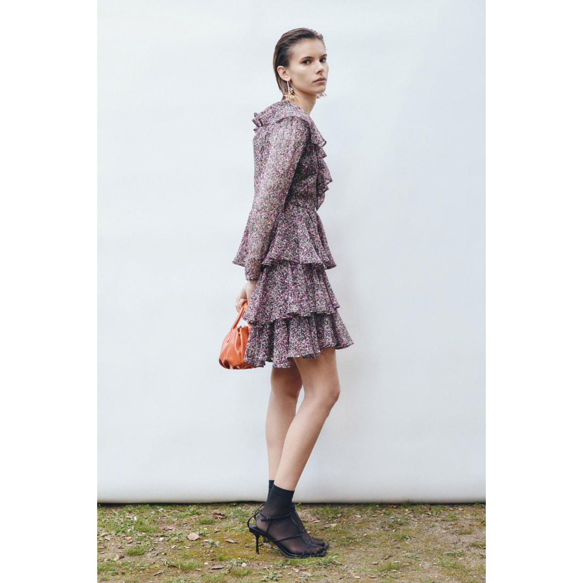 Sfera | Vestido Corto Volantes