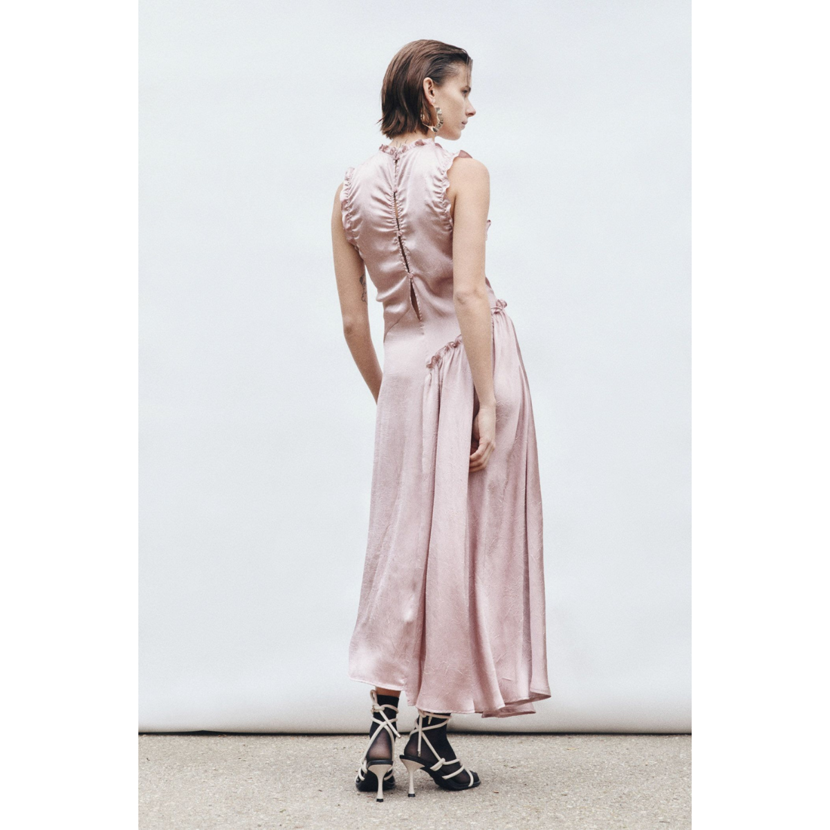 Sfera | Vestido Efecto Arrugado