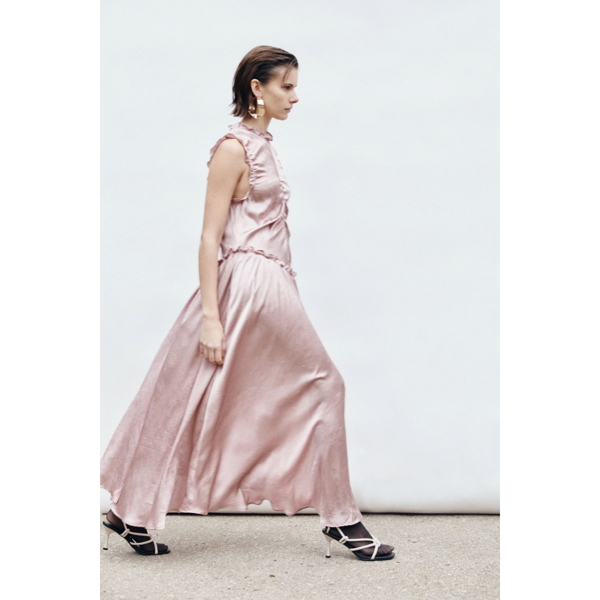 Sfera | Vestido Efecto Arrugado