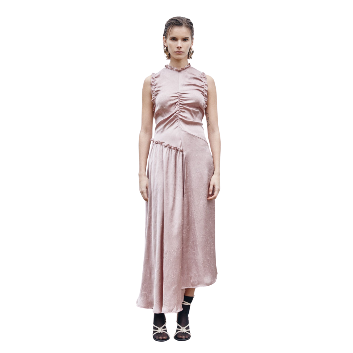 Sfera | Vestido Efecto Arrugado
